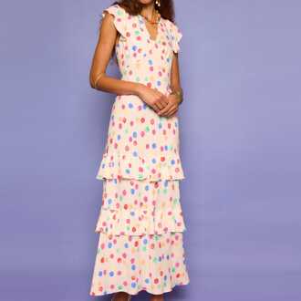 Dames Rixo Meena Maxi Dress in Multicolour - maat Veelkleurig
