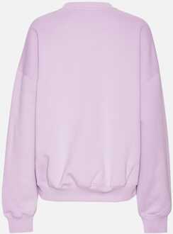 Dames Rotate Sunday Heavy Crewneck Sweatshirt in Lila - maat
