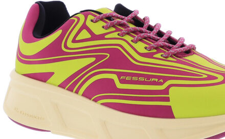 Dames runflex 02 sneaker /roze Geel - 38