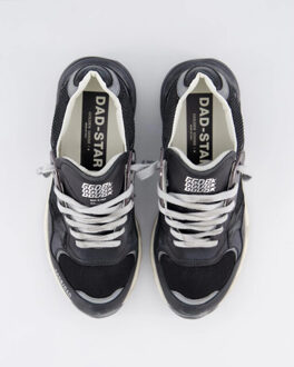 Dames running dad sneaker Zwart - 39