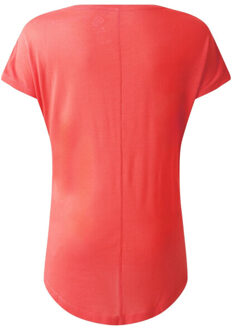 Dames serene bloemen t-shirt Oranje - 44