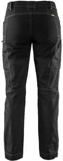 Dames Service werkbroek stretch 71591142 in zwart - NL:38 BE:38
