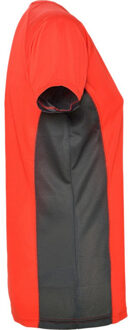 Dames shanghai sport t-shirt met korte mouwen - maat S Zwart