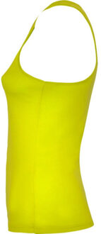 Dames shura sportvest top Geel - XXL