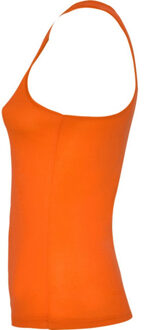 Dames shura sportvest top Oranje - XL