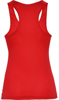 Dames shura sportvest top Rood - XXL