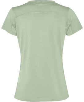 Dames slam sport t-shirt met korte mouwen Groen