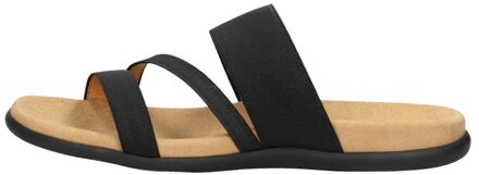 Dames Slippers - Zwart - Maat 44