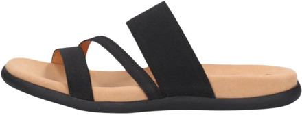 Dames Slippers - Zwart - Maat 44