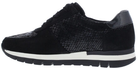Dames sneaker print Zwart - 38