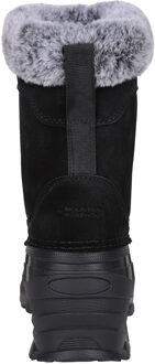 Dames Snowdrift Suède Faux Bont Gevoerde Sneeuwlaarzen (Zwart) - EU 40.5 / UK 7