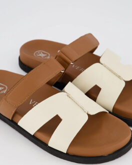 Dames sofia slipper /beige Bruin - 39