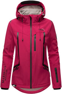 dames softshelljas – Mount-Cho-Oyu met afneembare capuchon Rood