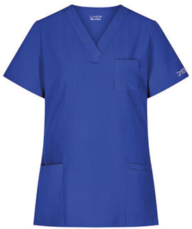 Dames sportsline regelmatig tuniek Blauw - XL