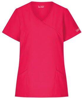 Dames sportsline slim tuniek Rood