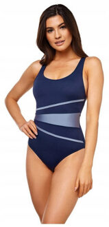 Dames stella ééndelig badpak - maat XXL Blauw