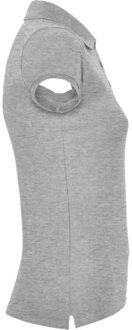Dames ster poloshirt Grijs - M
