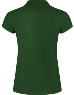 Dames ster poloshirt - maat XXXL Groen