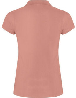 Dames ster poloshirt Oranje - XL
