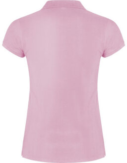 Dames ster poloshirt Roze - XXXL