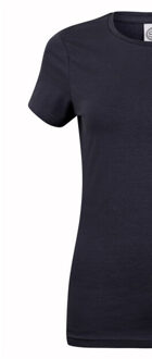 Dames stretch t-shirt Blauw