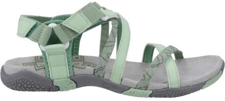Dames Sunhill Sandalen (Groen/Grijs) - EU 36 / UK 3