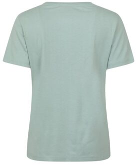 Dames Sunrise T-Shirt (Licht Khaki) Kaki - EU 38 / UK 10