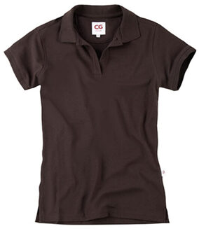 Dames susa poloshirt Bruin