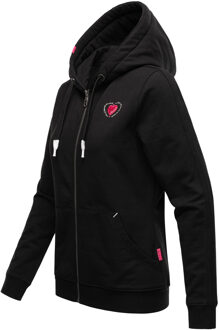 dames sweatvest Cremetörtchen – Warm & Stijlvol Zwart