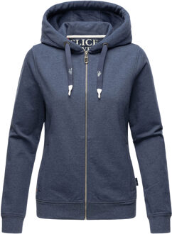 dames sweatvest Engelshaar – Warm, Stijlvol & Comfortabel Blauw - XL