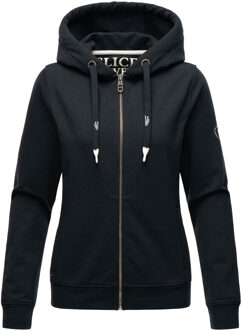 dames sweatvest Engelshaar – Warm, Stijlvol & Comfortabel - maat M Blauw