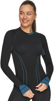 Dames tactische thermische basislaag top Zwart - XL