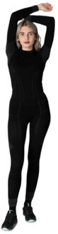 Dames tactische thermische basislagen set Zwart - XL