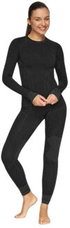 Dames tactische thermoactieve basislagen set Zwart - XL
