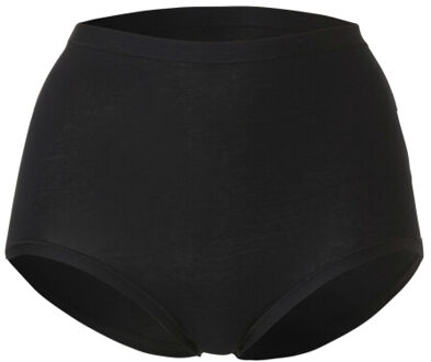 Dames tailleslip maxi 2-stuks Zwart - 4XL