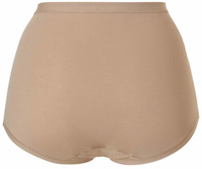 Dames tailleslip maxi huidskleur 2-pack Beige - XXL