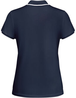 Dames tamil sportpoloshirt met korte mouwen Blauw