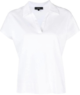 Dames Tennis Polo Shirt Fay , White , Dames - L,M,S