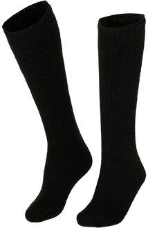 Dames Thermo Kniehoogte Sokken Zwart - 36/41