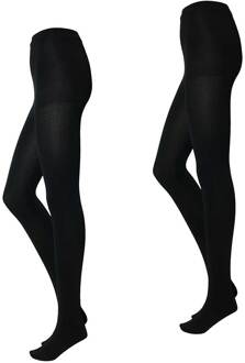 Dames Thermo Panty 2-pack Zwart -L/XL - L/XL