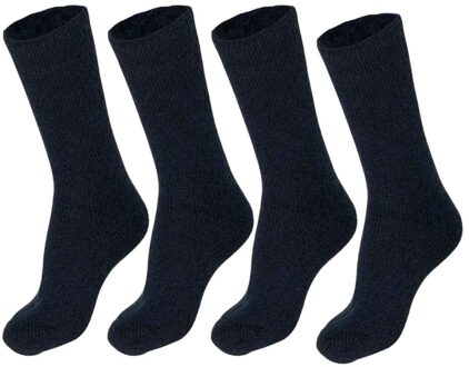 Dames Thermo Sokken 4-pack Marine - 36/41