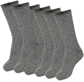 Dames Thermo Sokken 4-pack Medium Grey - 36/41