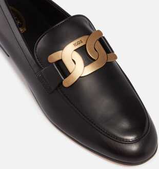 Dames Tods Kettingleren Loafers in Zwart - EU 37 / UK 4