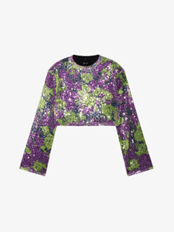 Dames top carina longsleeve Veelkleurig - XS
