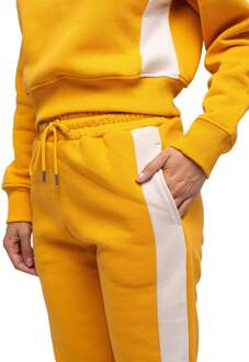 Dames trainingspak Enjoy, geborduurd, stijlvol Geel - L