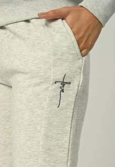 Dames Trainingspak Love met ritssluiting Grijs - S