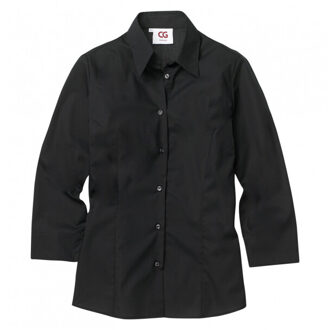 Dames troina overhemd - maat 4XL Zwart