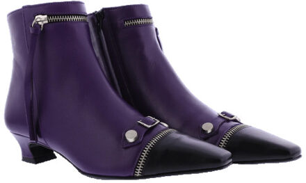 Dames troncheto leer Paars - 38