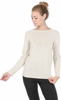 Dames Trui Met Boothals Coe 0015 Cream Crème