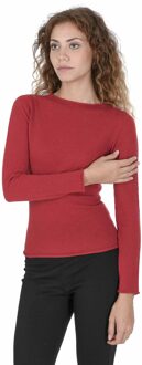 Dames Trui Met Boothals Coe 007 Rood